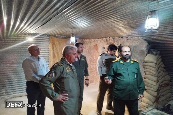 بازدید جمعی از اُمرا از باغ‌موزه دفاع مقدس و مقاومت استان یزد