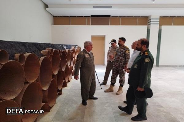 بازدید جمعی از اُمرا از باغ‌موزه دفاع مقدس و مقاومت استان یزد
