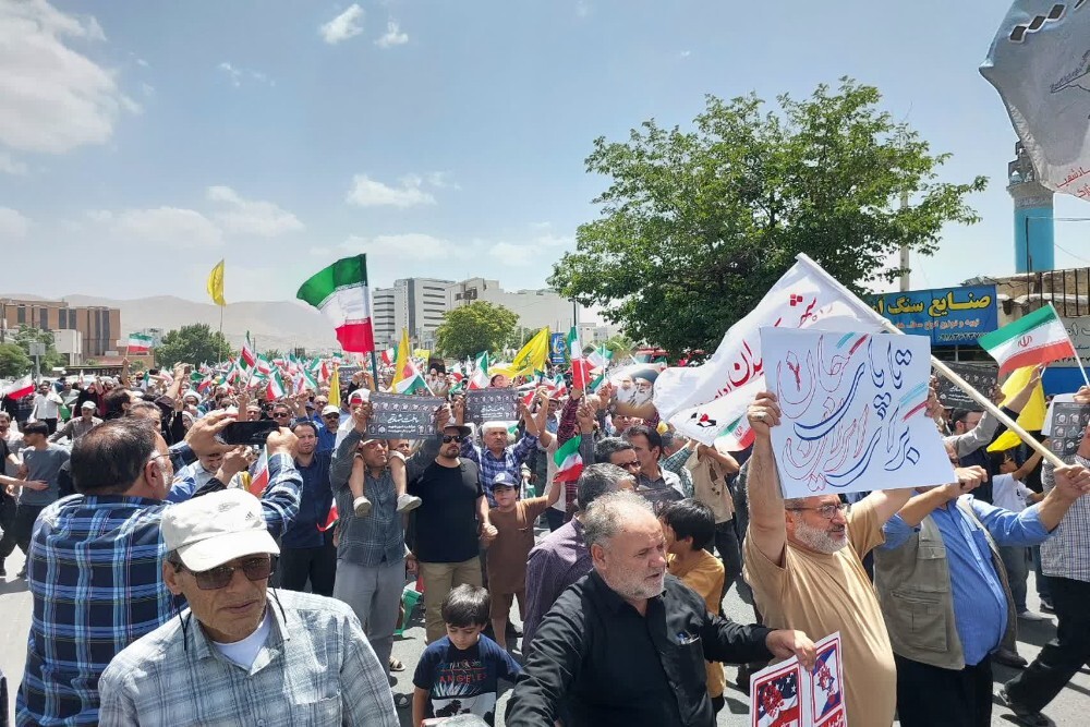 تصاویر(۱)/ تجلی وحدت و حمایت در جمعه خشم و نصر اراک