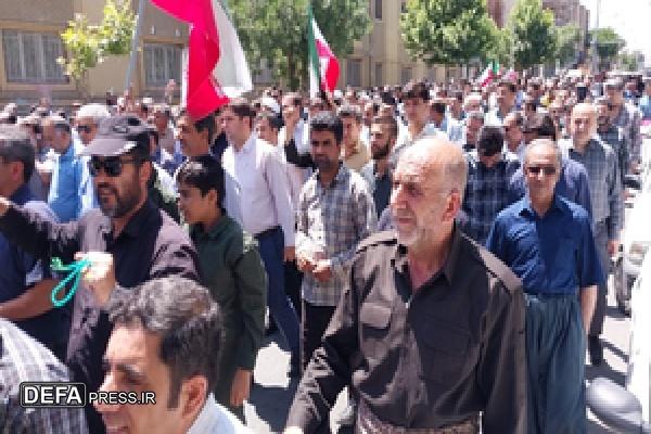 راهپیمایی با شکوه جمعه همدلی و ایستادگی در کُردستان همزمان با سراسر کشور