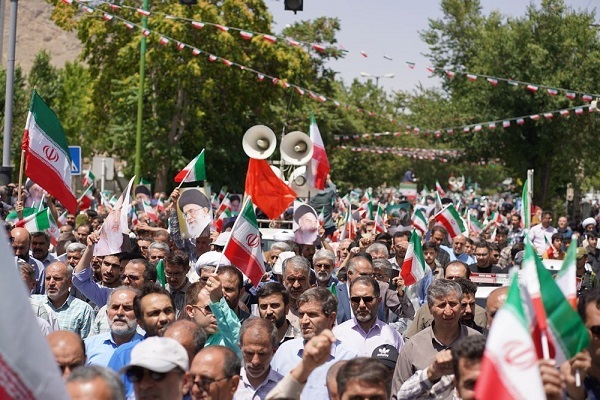 تصاویر/ راهپیمایی «جمعه های خشم و نصر» در شهرکرد
