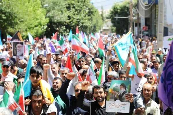 تصاویر/ راهپیمایی باشکوه جمعه «خشم و نصر» در یاسوج