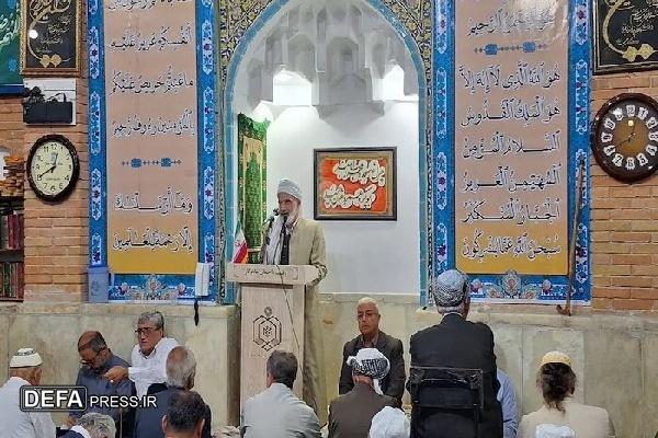 امام جمعه سنندج: بر خلاف انتظار دنیا از سازمان ملل، آمریکا آتش‌بیار معرکه ایران و اسرائیل شده است