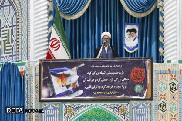 مقابله و ایستادگی در برابر رژیم جنایتکار صهیونیستی تا قطع کردن رگ حیاتی آن ادامه دارد