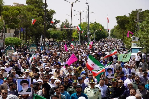 راهپیمایی «جمعه خشم و نصر» در کرمان