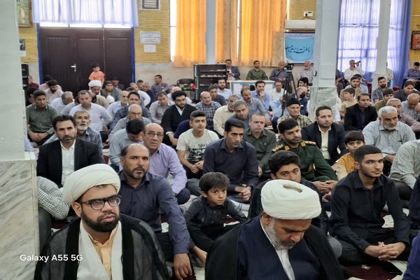 تصاویر/برگزاری نمازجمعه در شهرستان بدره
