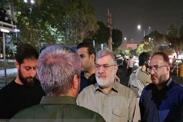 بازدید سرزده استاندار تهران از مقر ایست و بازرسی های جنوب پایتخت