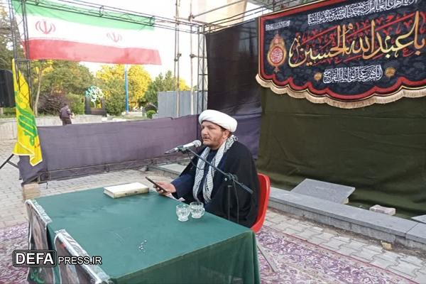 گرامیداشت هفتمین روز شهادت مدافعین وطن در اردبیل
