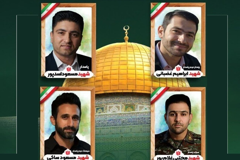 تشییع پیکر مطهر ۳ شهید راه وطن در اهواز