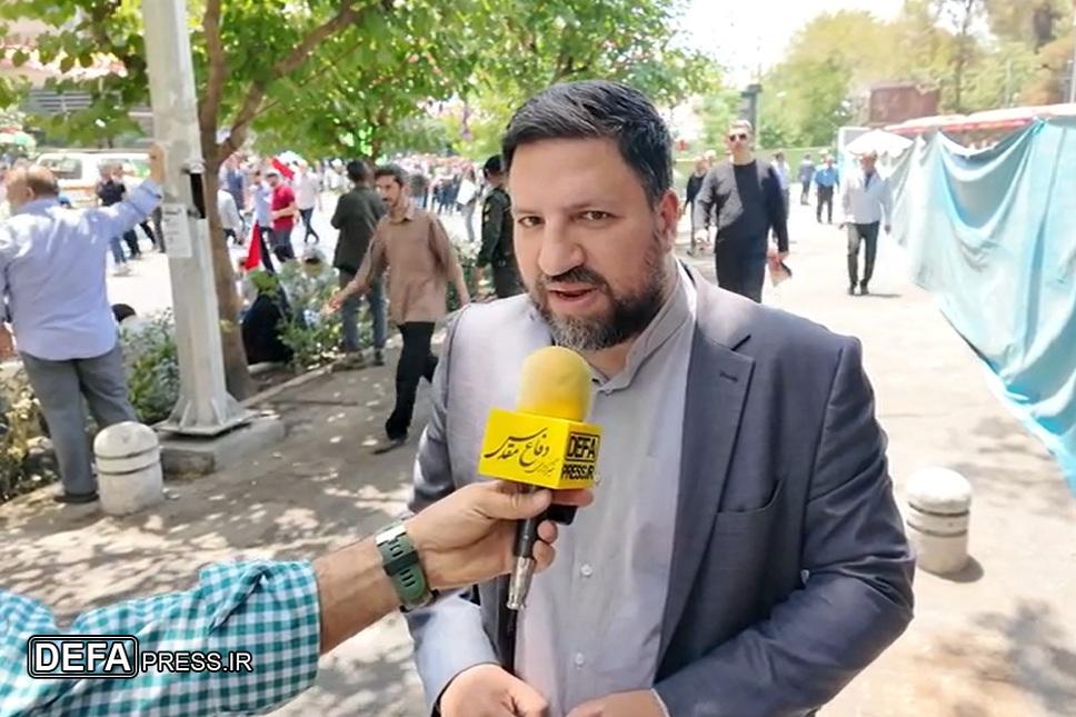 مهدی صیاد شیرازی: حضور در تجمعات و نماز جمعه در پاسخ به شرارت‌های رژیم صهیونیستی موثر است