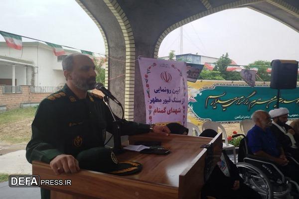 معاون اجرایی سپاه نینوا؛ خانواده‌های شهداء نگین‌های درخشان این انقلاب هستند