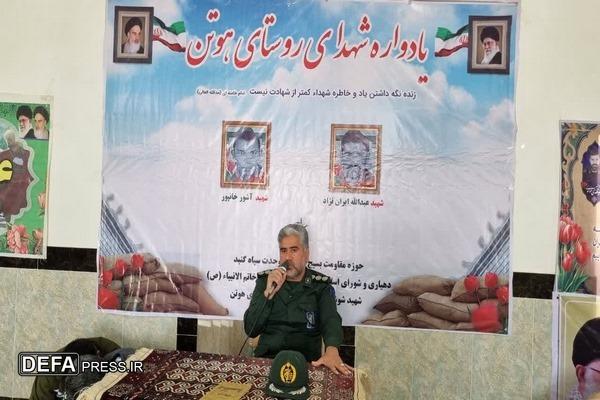مسئول بسیج عشایری سپاه نینوا؛امنیت و اقتدار امروز ما مدیون خون شهداست