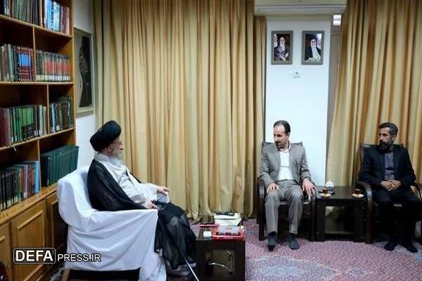 دیدار مدیرکل بنیاد شهید گلستان با نماینده ولی فقیه در استان گلستان
