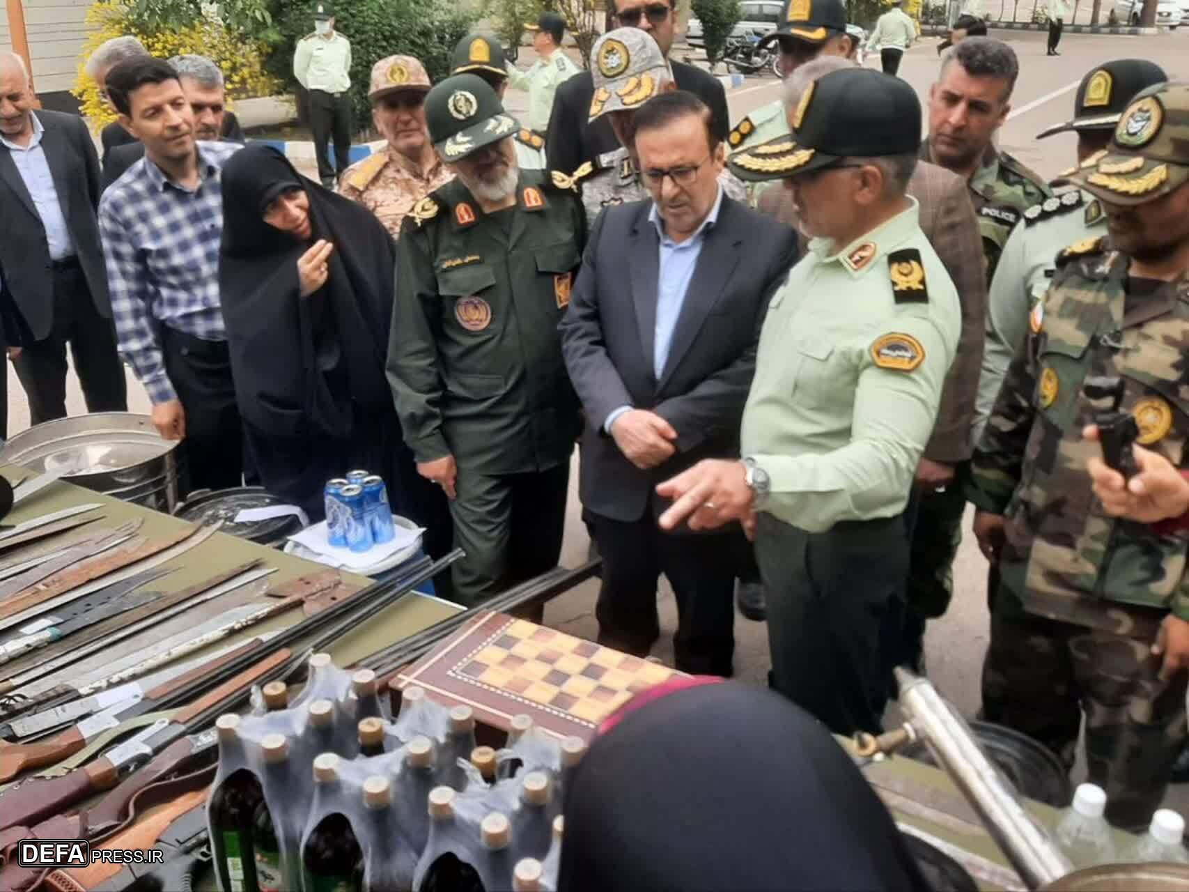 ۶۶۲ متهم در طرح ارتقاء امنیت اجتماعی در استان قزوین دستگیر شدند