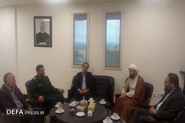 دیدار مدیر کل حفظ آثار استان گلستان با رئیس دانشگاه گلستان