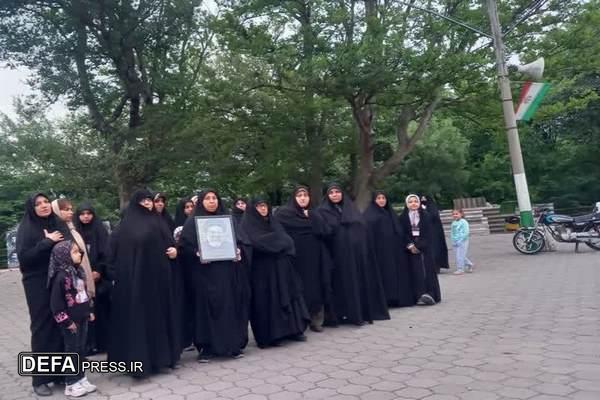 کارگروه همسران شهدا در تپه نورالشهدا گرگان برگزار شد