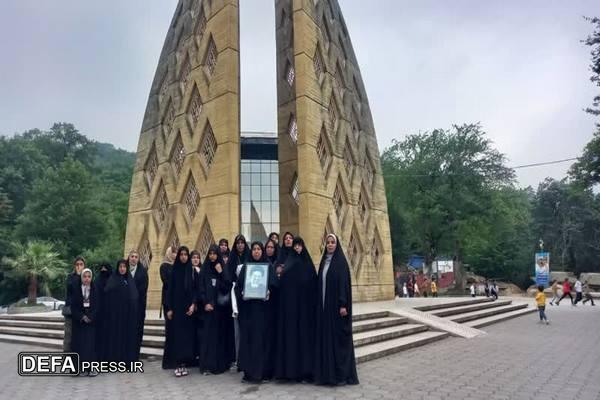 کارگروه همسران شهدا در تپه نورالشهدا گرگان برگزار شد