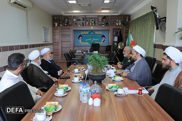 تأکید بر اعزام سالانه طلاب به مناطق عملیاتی در جلسه شورای هماهنگی روحانیت دفاع مقدس البرز