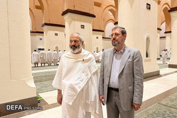 سرپرست حجاج ایرانی احرام بست و عازم مکه مکرمه شد