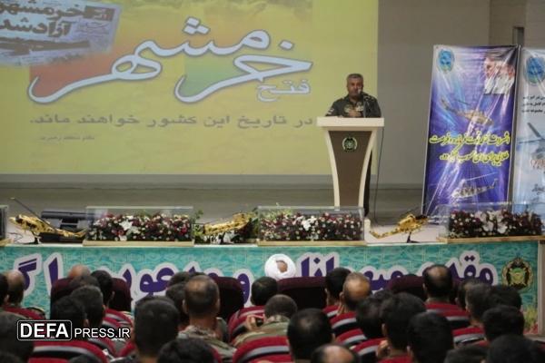 بزرگداشت سالروز عملیات بیت المقدس در پایگاه چهارم هوانیروز ارتش برگزار شد
