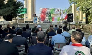 بخشدار گیان: گلزار شهدای روستاها ساماندهی شده است