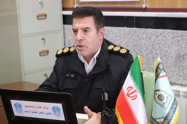 پلیس راهنمایی و رانندگی اردبیل جزء سه استان برتر در کشور