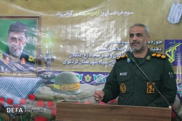 فرمانده سپاه کردکوی:پیشکسوتان دفاع مقدس بهترین الگوهای ایستادگی و مقاومت برای ملت و نسل آینده هستند