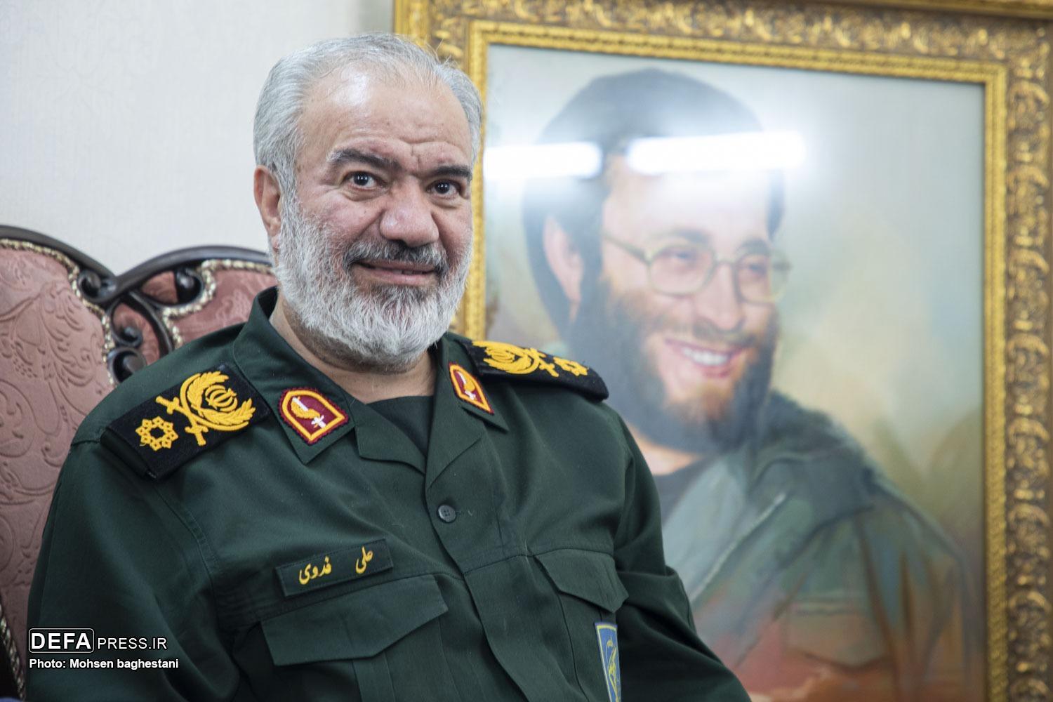 در دیدار سردار فدوی با خانواده شهید بروجردی چه گذشت؟