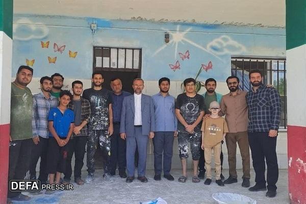 برگزاری اردوی جهادی در روستای آرد کلا بابل