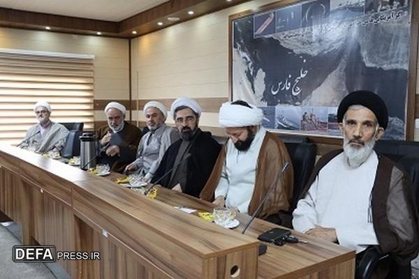 همایش از حوزه تا سنگر ؛ تجلیل از روحانیون رزمنده و ایثارگر استان گلستان برگزار شد+تصاویر