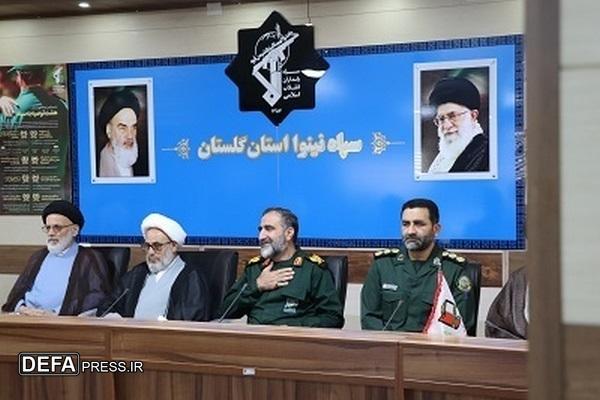 همایش از حوزه تا سنگر ؛ تجلیل از روحانیون رزمنده و ایثارگر استان گلستان برگزار شد+تصاویر