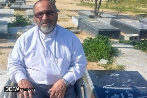 جانباز بوشهری «محمدرضا فرامرزی» به خیل شهدا پیوست