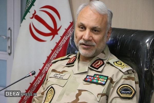 سردار شجاع: مرزبانان خراسانی زیر سایه امام رضا (ع) برای تقویت امنیت پایدار مجاهدت می‌کنندسردار شجاع: مرزبانان خراسانی زیر سایه امام رضا (ع) برای تقویت امنیت پایدار مجاهدت می‌کنند