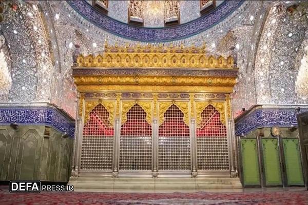 حرم حضرت عباس (ع) در آستانه روز عرفه شست‌‌وشو شد+ فیلم