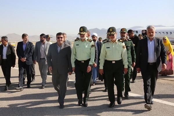 سردار رادان وارد استان چهارمحال و بختیاری شد