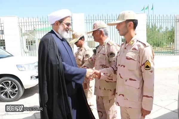 بازدید رئیس سازمان قضایی نیرو‌های مسلح از مرز‌های خراسان رضوی+ تصاویر
