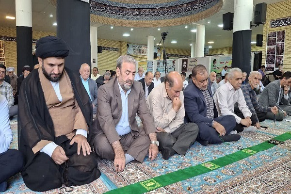 تصاویر/ برگزاری آیین عبادی سیاسی نماز جمعه در شهرستان ایوان