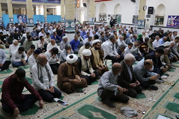 تصاویر/برگزاری نماز جمعه در شهرستان دهلران