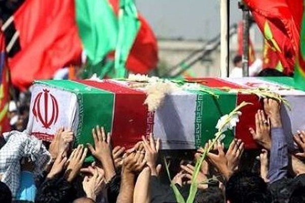 برگزاری مراسم تشییع شهدای وطن در اهواز