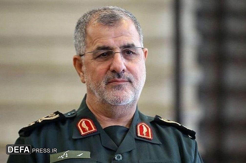 سرلشکر پاکپور: عملیات هوافضای سپاه قطع نمی‌شود/ آسايش صهیونیست‌ها گرفته شده است
