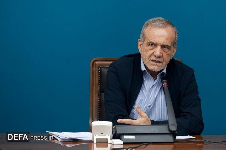 پزشکیان: آمریکا عامل اصلی اقدامات خصمانه رژیم صهیونیستی علیه ایران است