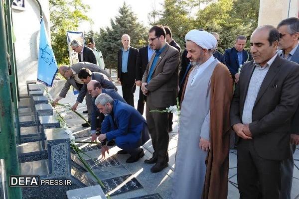 تجدید میثاق مقامات قضایی استان همدان با آرمان‌های شهدا + تصاویر