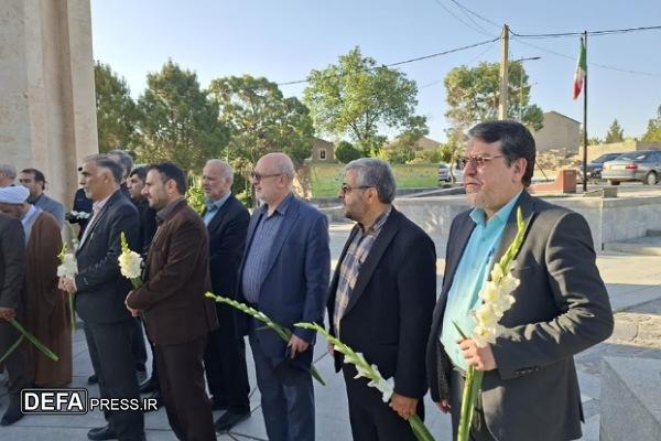 تجدید میثاق مقامات قضایی استان همدان با آرمان‌های شهدا + تصاویر
