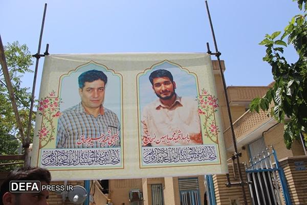 دیدار مسئولان استان البرز با خانواده شهیدان «رحیم بسحاق» و «محمد یاسین بسحاق»