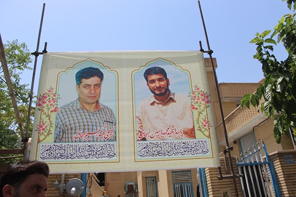 دیدار مسئولان شهرستان اشتهارد با خانواده شهیدان «رحیم بسحاق» و «محمد یاسین بسحاق»