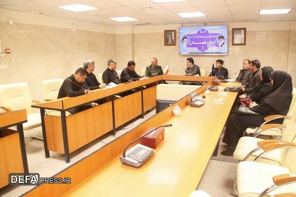 دیدار مدیرکل بهزیستی استان همدان با سردار ظفری + تصاویر