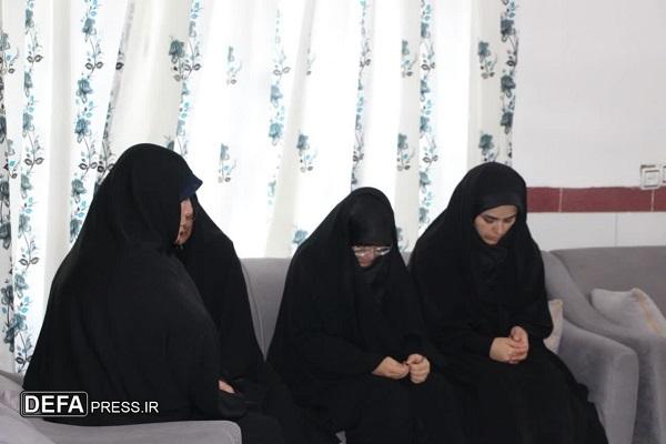 دیدار با خانواده شهید «مهدی جوهری» در پنجم محرم+تصاویر