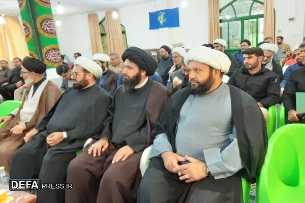 مراسم تودیع و معارفه مسئول بسیج طلاب و روحانیون کهگیلویه و بویراحمد برگزار شد + تصاویر