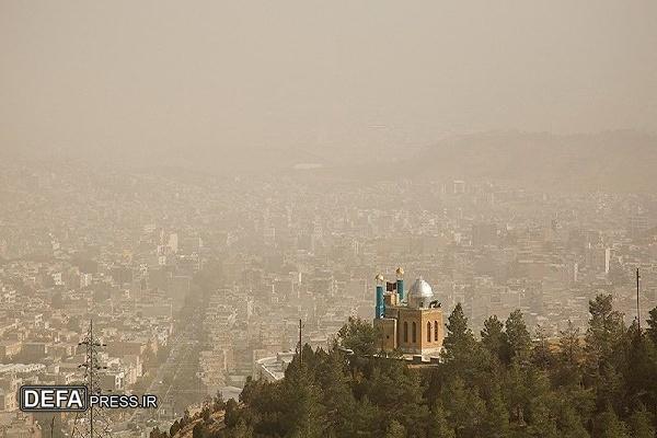 وضعیت «بسیار ناسالم» هوای سنندج و کامیاران