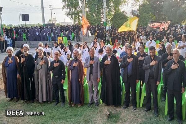 برگزاری اجتماع بزرگ عاشوراییان «هادی شهر» + تصاویر